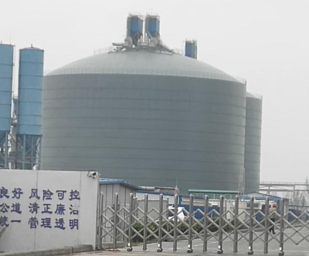 岳阳楼4万吨粉煤灰储存库