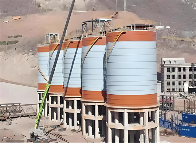 岳阳楼高架钢板仓