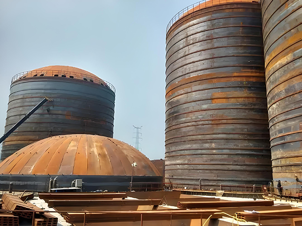 岳阳楼焦粉钢板仓